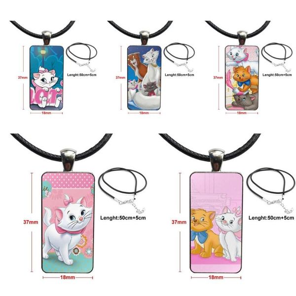 the cartoon aristocats jewelry with steel plated glass cabochon choker long pendant rectangle necklace for women jewellery, Silver
the cartoon aristocats jewelry with steel plated glass cabochon choker long pendant rectangle necklace for women jewellery, Silver