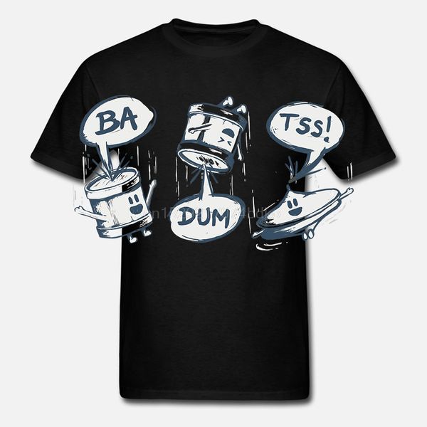 men tshirt short sleeve women t-shirt ba dum tss badum t shirt