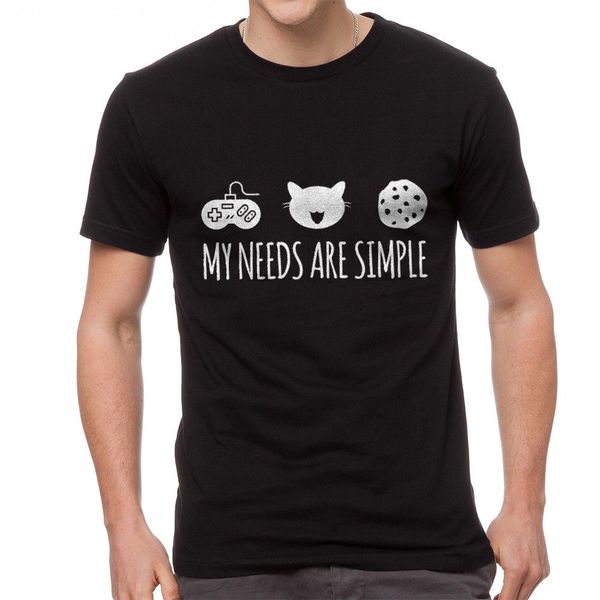 games cats & cookies simple needs graphic men's black t-shirt new sizes s-2xltee shirt casual man
games cats & cookies simple needs graphic men's black t-shirt new sizes s-2xltee shirt casual man