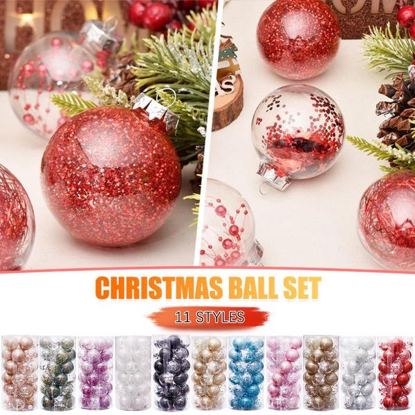 party decoration 30pcs hanging ball ornament decorations for home christmas tree decor bauble xmas
party decoration 30pcs hanging ball ornament decorations for home christmas tree decor bauble xmas