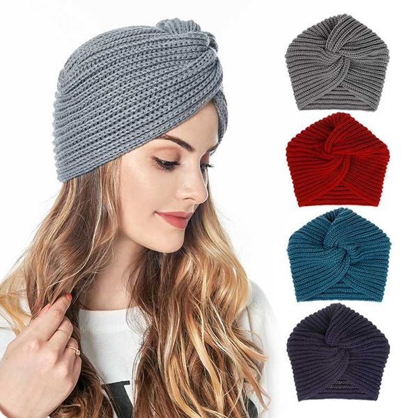 New Fashion Foldable Bonnet Hat Women Vintage Cross Knot Sleep Hat Soft Woolen Night Cap Warm Turban Cap Solid Color Head Cover, Blue;gray
New Fashion Foldable Bonnet Hat Women Vintage Cross Knot Sleep Hat Soft Woolen Night Cap Warm Turban Cap Solid Color Head Cover, Blue;gray