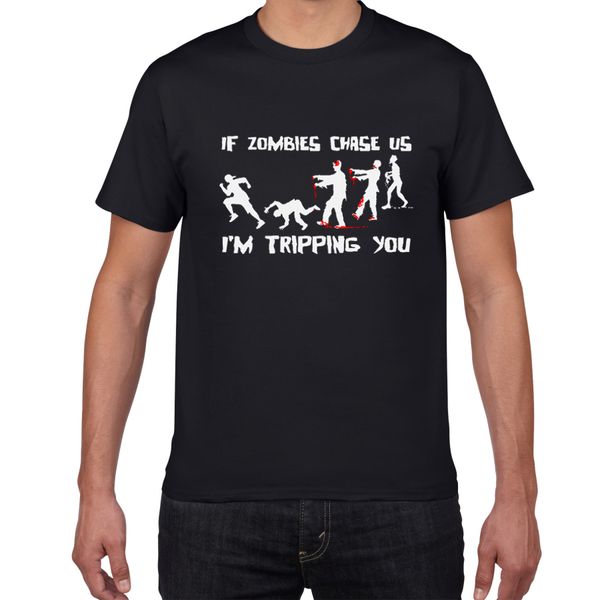 if zombies chase us i'm tripping you funny t shirt living dead tee for guys cotton summer tshirt men novelty streetwear tee
if zombies chase us i'm tripping you funny t shirt living dead tee for guys cotton summer tshirt men novelty streetwear tee