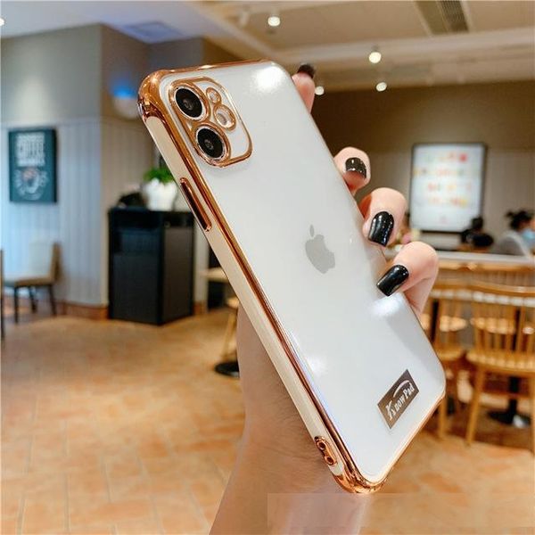 gold plated electroplated case for iphone 11 pro max 8 plus xr xs x silicone transparent camera lens protection se 2020 cover cases
gold plated electroplated case for iphone 11 pro max 8 plus xr xs x silicone transparent camera lens protection se 2020 cover cases
