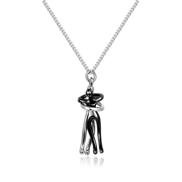 pendant necklaces pjx simple necklace cartoon figure style black brass temperament all-match fashion for lovers, Silver
pendant necklaces pjx simple necklace cartoon figure style black brass temperament all-match fashion for lovers, Silver