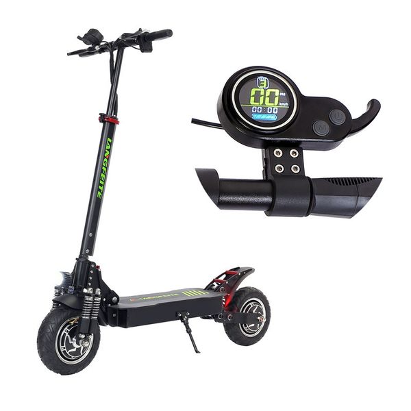 800w *2 dual engine foldable electric scooter color display dc motor 45 km/h 48v speed 55km range eu plug black, Silver;blue
800w *2 dual engine foldable electric scooter color display dc motor 45 km/h 48v speed 55km range eu plug black, Silver;blue