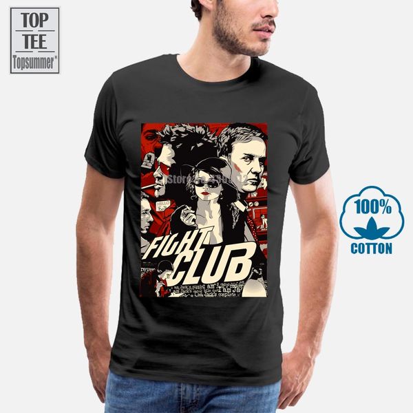 fight club movie poster 1999 t shirt all sizes s to 4xl