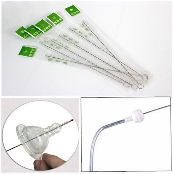 

stainless steel wire cleaning brushes s.s. straws cleaning brush feeding bottle cleaners drinking pipe cleaning brush for cups glass teapot
