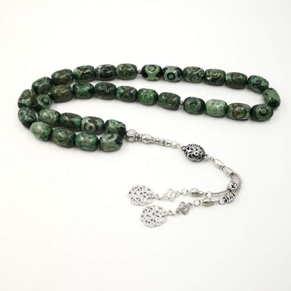eyes agates stone tasbih natural agates men's prayer beads rosary muslim green 33 beads misbaha, Black
eyes agates stone tasbih natural agates men's prayer beads rosary muslim green 33 beads misbaha, Black