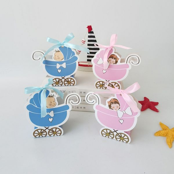 100pcs baby carriage candy gift box boys girls cookie biscuit gift bag wedding dragee cake packaging boxes wrapping paper
100pcs baby carriage candy gift box boys girls cookie biscuit gift bag wedding dragee cake packaging boxes wrapping paper
