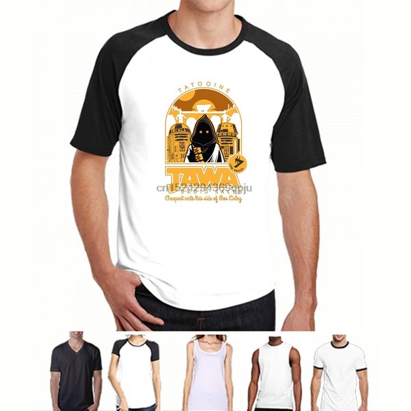 ool jawa droid sales star tattooine wars r2d2 cp3o 3d printed o-neck short sleeve tees