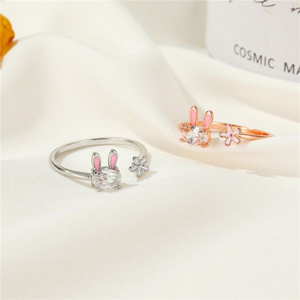 20pcs / lot милого кролика дизайн открытие кольца цветок rhinestone палец кольцо для женщин корейской медь мода розового золото ювелирных из, Golden;silver
20pcs / lot милого кролика дизайн открытие кольца цветок rhinestone палец кольцо для женщин корейской медь мода розового золото ювелирных из, Golden;silver