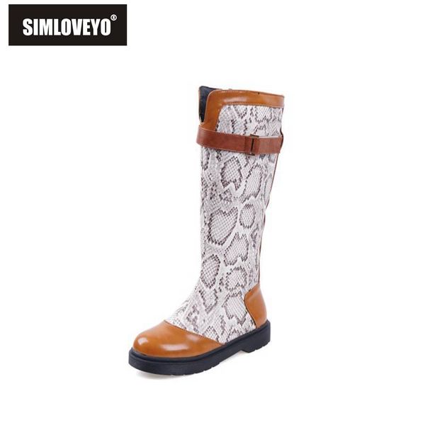 boots simloveyo women knee round toe platform square thick heel faux leather zipper bukle print big size 34-43 brown casual, Black
boots simloveyo women knee round toe platform square thick heel faux leather zipper bukle print big size 34-43 brown casual, Black