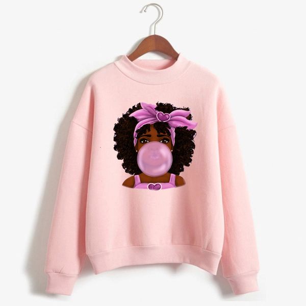 melanin poppin female pullover black african curly hair girl print sweatshirt for women harajuku vogue afro history hoodie femme
melanin poppin female pullover black african curly hair girl print sweatshirt for women harajuku vogue afro history hoodie femme