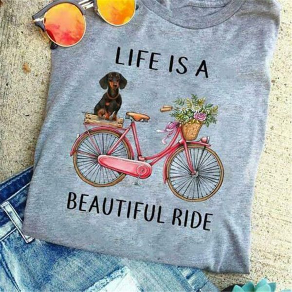 такса life is a beautiful езды ladies t-shirt спорт серый хлопок s-3xl стиль круглый tee shirt
такса life is a beautiful езды ladies t-shirt спорт серый хлопок s-3xl стиль круглый tee shirt