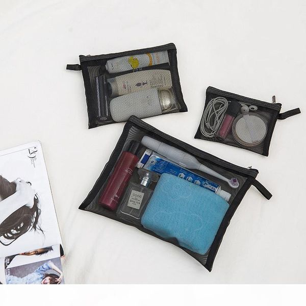 3pcs set women cosmetic bag make up bags travel organizer transparent mesh packing cube fashion toiletry bags makeup pouch 2020
3pcs set women cosmetic bag make up bags travel organizer transparent mesh packing cube fashion toiletry bags makeup pouch 2020
