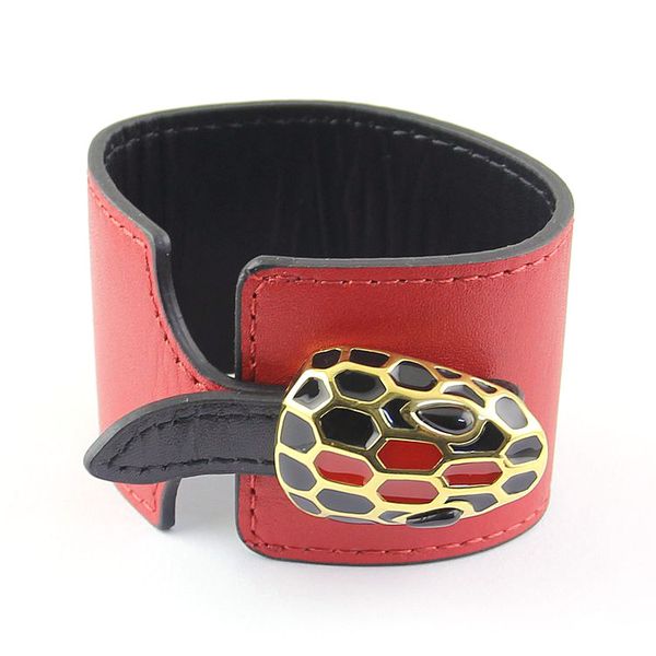 wholesale foreign trade snake head wide-faced leather bracelet snake head drip calf leather bracelet plain leather snake bracelet, Black
wholesale foreign trade snake head wide-faced leather bracelet snake head drip calf leather bracelet plain leather snake bracelet, Black