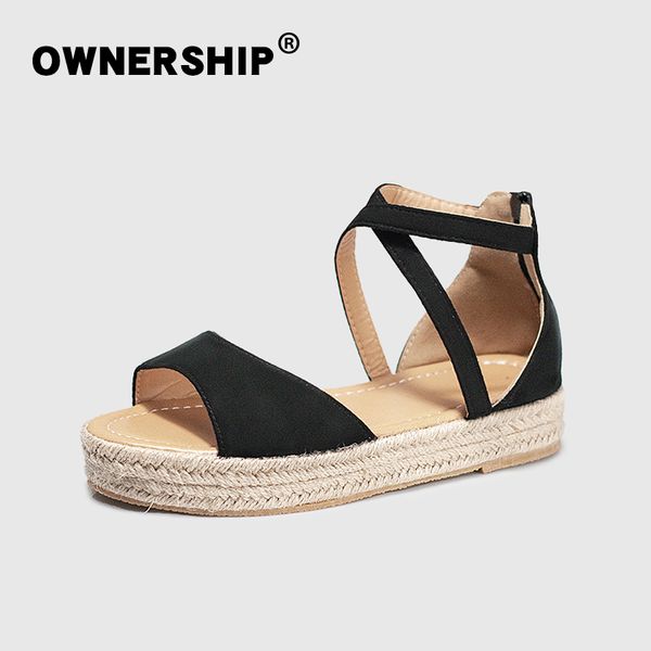 woman zip flat platform women summer sandals ladies casual cross straps beach shoes female peep toe 2020 women's plus size, Black
woman zip flat platform women summer sandals ladies casual cross straps beach shoes female peep toe 2020 women's plus size, Black