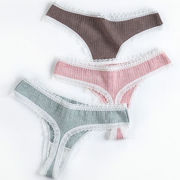 women's thong cotton panties lace underwear women briefs panty thongs g strings ladies bikini t back female lingerie, Black;pink
women's thong cotton panties lace underwear women briefs panty thongs g strings ladies bikini t back female lingerie, Black;pink