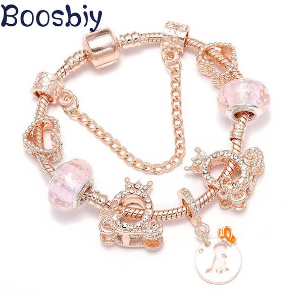 boosbiy rose gold cute dinosaur dino charm bracelets with crown beads brand bracelets for women jewelry gift dropshipping, Golden;silver
boosbiy rose gold cute dinosaur dino charm bracelets with crown beads brand bracelets for women jewelry gift dropshipping, Golden;silver
