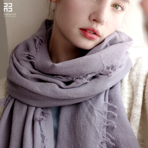 boiled light beige 100% wool scarf women thin section european and american raw solid color shawl dual-use warmth, Blue;gray
boiled light beige 100% wool scarf women thin section european and american raw solid color shawl dual-use warmth, Blue;gray