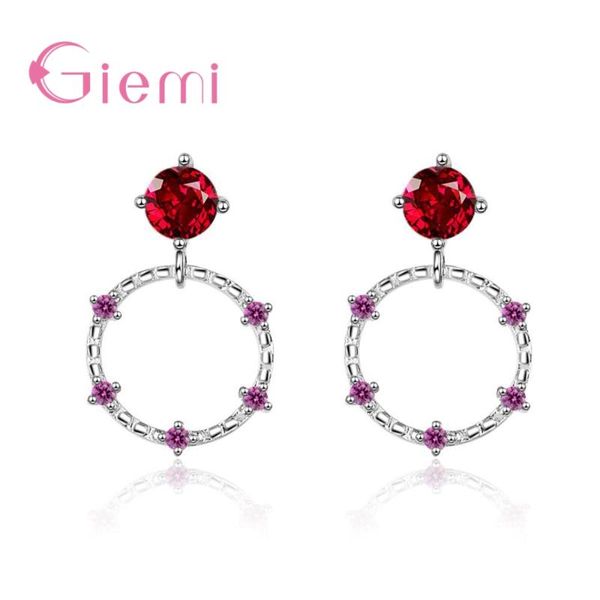 dangle & chandelier arrival 2 colours round pendant 925 sterling silver stud hollow earring with red clear crystal women party jewelry
dangle & chandelier arrival 2 colours round pendant 925 sterling silver stud hollow earring with red clear crystal women party jewelry