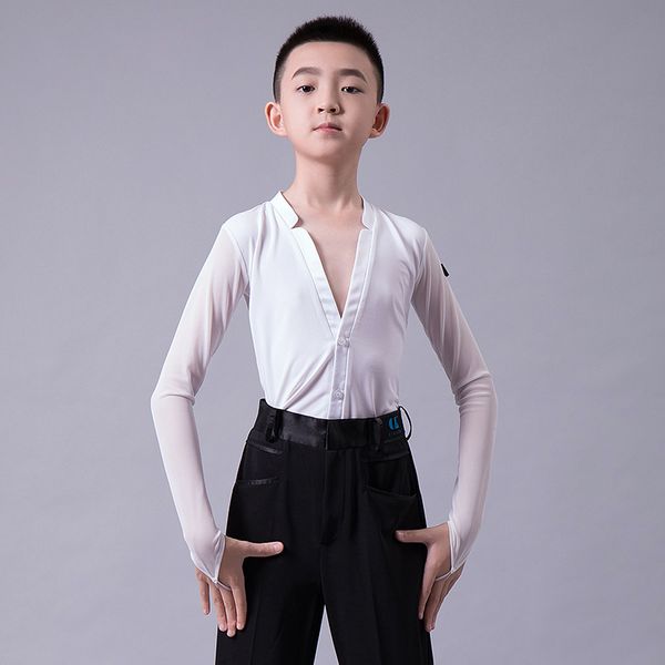 stage wear latin dance shirt boys v-neck bodysuit professional competition clothes cha rumba samba tango salsa kids show dnv13655, Black;red
stage wear latin dance shirt boys v-neck bodysuit professional competition clothes cha rumba samba tango salsa kids show dnv13655, Black;red
