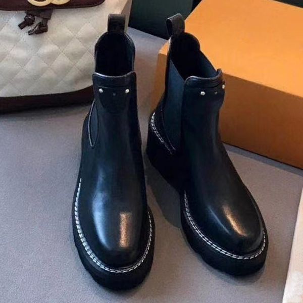arrival women boots designer thick heel desert platform boot genuine leather winter shoe, Black
arrival women boots designer thick heel desert platform boot genuine leather winter shoe, Black