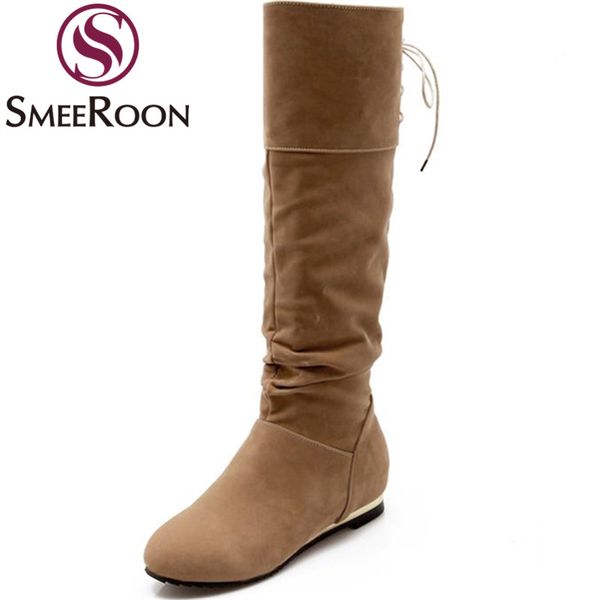 smeeroon popular knee high boots for women campus height increasing boots comfortable keep warm winter simple shoes woman, Black
smeeroon popular knee high boots for women campus height increasing boots comfortable keep warm winter simple shoes woman, Black
