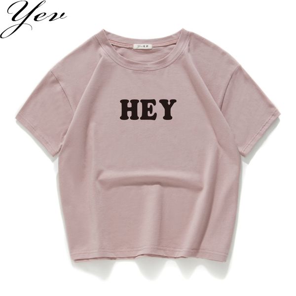 100% cotton t shirt women summer o-neck t shirt hey letter printed t-shirt for woman khaki size
100% cotton t shirt women summer o-neck t shirt hey letter printed t-shirt for woman khaki size