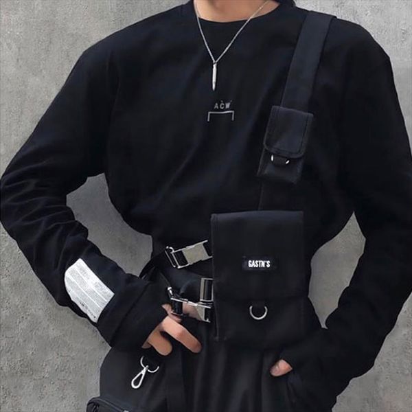tactical vest streetwear сумка для мужчин hip hop chest rig талии сумка регулируемое multiple карманы сумки холст мужские талии обновления г
tactical vest streetwear сумка для мужчин hip hop chest rig талии сумка регулируемое multiple карманы сумки холст мужские талии обновления г
