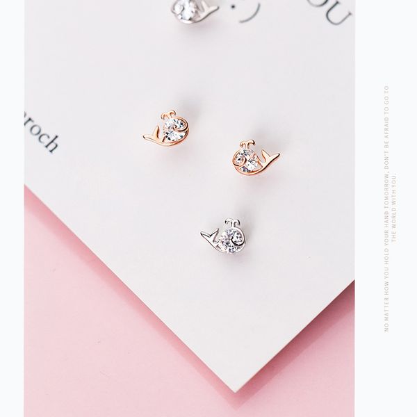 modian 2020 new summer whale cute clear cz stud earrings for women girl jewelry rose gold color 925 sterling silver jewelry, Black
modian 2020 new summer whale cute clear cz stud earrings for women girl jewelry rose gold color 925 sterling silver jewelry, Black