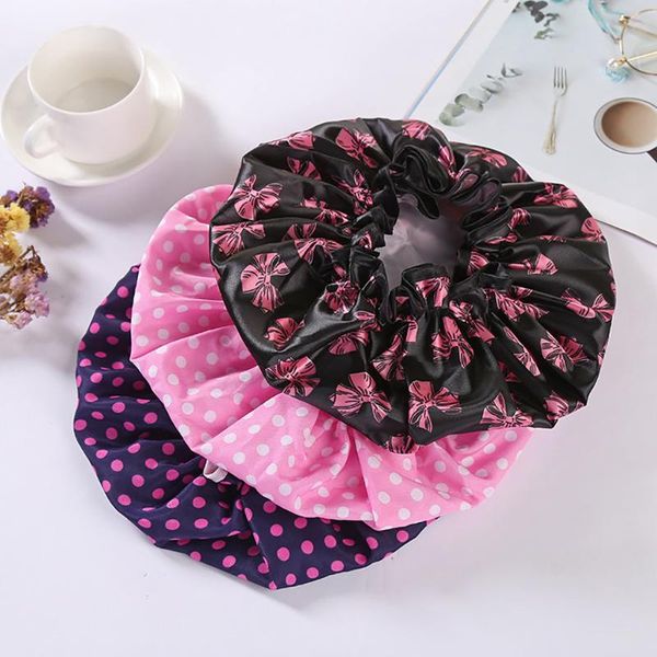 3pc women shower caps colorful bath shower hair cover adults waterproof bathing bathroom products
3pc women shower caps colorful bath shower hair cover adults waterproof bathing bathroom products