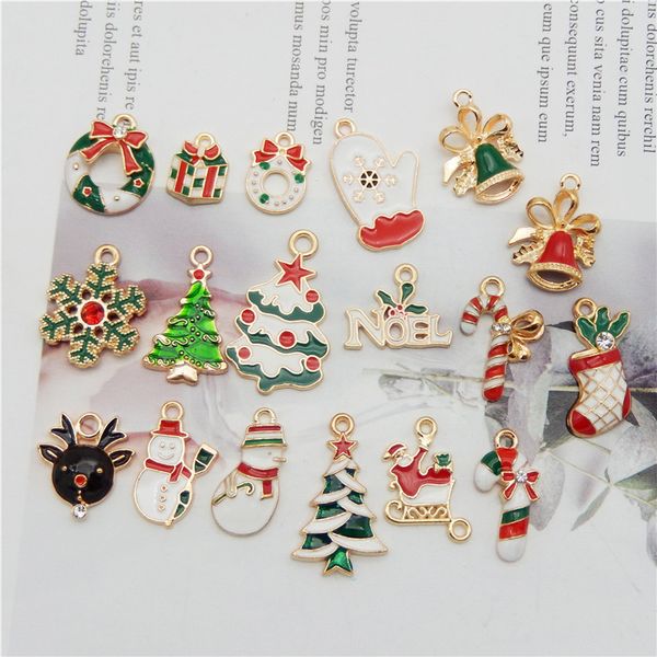 graceangie 18pcs/18pair new christmas charms pendants enamel bracelet party home metal craft decoration tree hanging diy jewelry, Bronze;silver
graceangie 18pcs/18pair new christmas charms pendants enamel bracelet party home metal craft decoration tree hanging diy jewelry, Bronze;silver