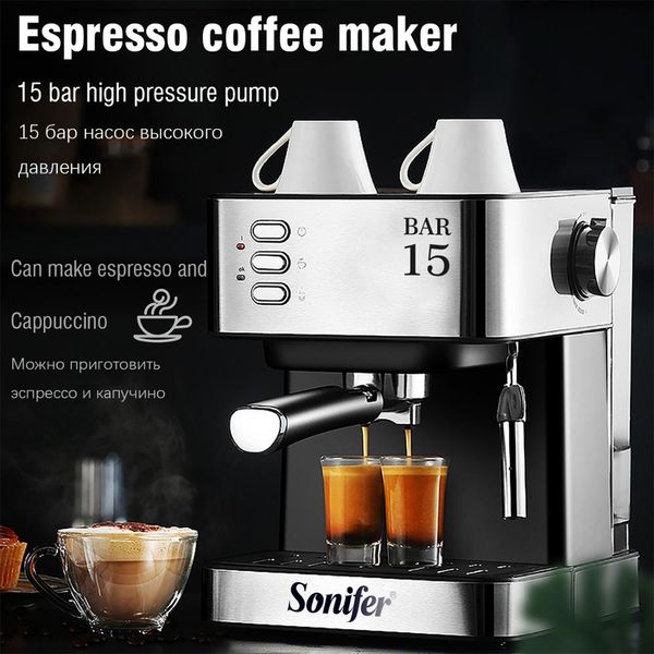 espresso electric coffee machine coffee maker cappuccino capuchinator for kitchen household-appliances sonifer for home and so on
espresso electric coffee machine coffee maker cappuccino capuchinator for kitchen household-appliances sonifer for home and so on