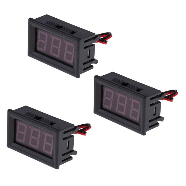 3x mini dc 4.5-30v 0,56 \ '' цифровой вольтметр led дисплей панели voltage meter
3x mini dc 4.5-30v 0,56 \ '' цифровой вольтметр led дисплей панели voltage meter