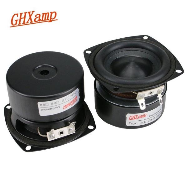 ghxamp 3 inch woofer subwoofer speaker 4ohm 25w hifi square bass speaker black alumina ceramic cap rubber edge 2pcs
ghxamp 3 inch woofer subwoofer speaker 4ohm 25w hifi square bass speaker black alumina ceramic cap rubber edge 2pcs