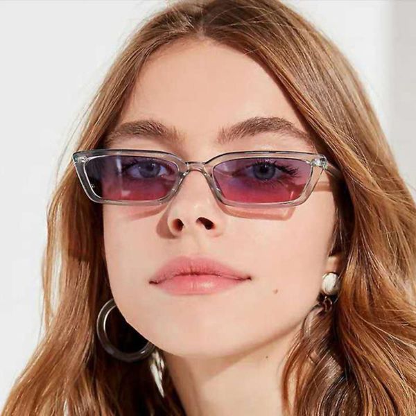 2020 rectangle small frame sunglasses for women retro classic streetwear eyeglasses lady cat eye feminino uv400, White;black
2020 rectangle small frame sunglasses for women retro classic streetwear eyeglasses lady cat eye feminino uv400, White;black