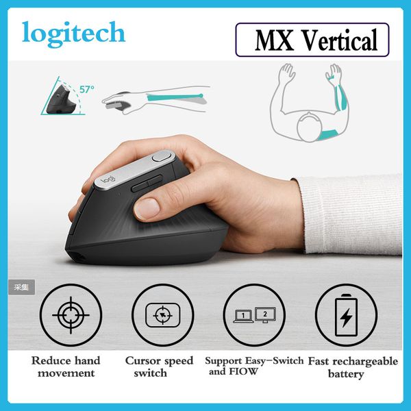 original wireless vertical mouse mx vertical ergonomic laser bluetooth&unifying rechargeable mice 400-4000dpi
original wireless vertical mouse mx vertical ergonomic laser bluetooth&unifying rechargeable mice 400-4000dpi