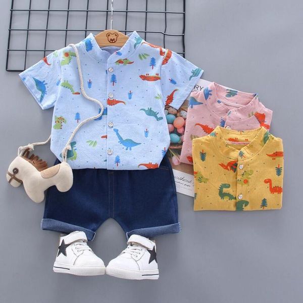 summer clothing sets boys clothes kids short sleeves print dinosaur shirt+pants suits for baby outfits, Pink;blue
summer clothing sets boys clothes kids short sleeves print dinosaur shirt+pants suits for baby outfits, Pink;blue