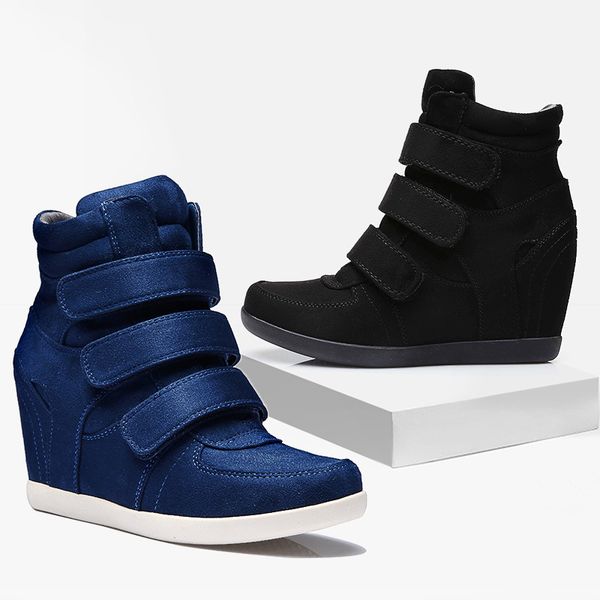 горячие женская обувь hookloop невидимого увеличения boots high top комфортных плюшевая обувь зима теплых унты zapatos de mujer, Black
горячие женская обувь hookloop невидимого увеличения boots high top комфортных плюшевая обувь зима теплых унты zapatos de mujer, Black