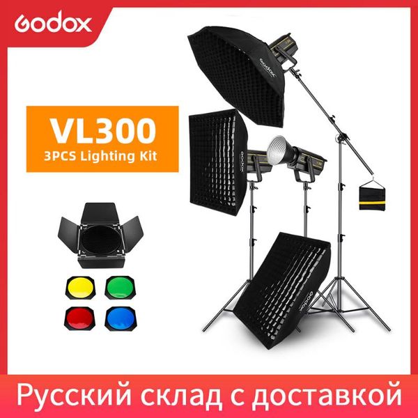 godox 3pcs vl300 300w 5600k white version led video continuous light + 70x100cm grid softbox + 2.8m light stand studio
godox 3pcs vl300 300w 5600k white version led video continuous light + 70x100cm grid softbox + 2.8m light stand studio