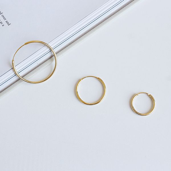 hoop & huggie 925 sterling silver golden circle small to big earring minimalist fine jewelry for girls women ladies fashion party prom, Golden;silver
hoop & huggie 925 sterling silver golden circle small to big earring minimalist fine jewelry for girls women ladies fashion party prom, Golden;silver