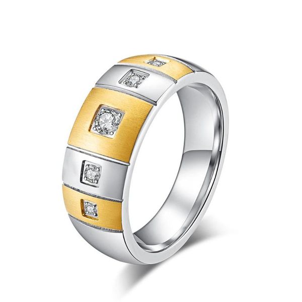 men cz zirconia finger rings titanium stainless steel fashion jewelry luxury wedding bands engagement ring male accessories, Slivery;golden
men cz zirconia finger rings titanium stainless steel fashion jewelry luxury wedding bands engagement ring male accessories, Slivery;golden