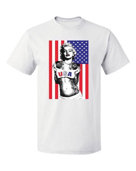 мэрилин монро сша с флагом сша за 4 июля мужские футболки crew neck tee рубашки
мэрилин монро сша с флагом сша за 4 июля мужские футболки crew neck tee рубашки