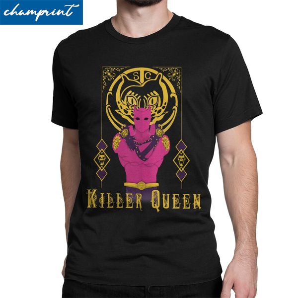 men's t-shirts deco killer queen casual tees jojos bizarre adventure anime jjba manga t shirt round neck clothes adult
men's t-shirts deco killer queen casual tees jojos bizarre adventure anime jjba manga t shirt round neck clothes adult