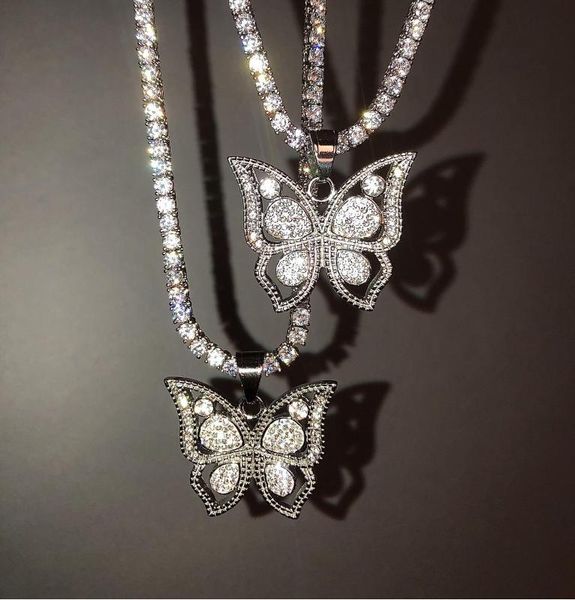 chokers iced out bling 5a cubic zirconia cz tennis chain butterfly pendant necklace 16" 18" antique design european women jewelry, Golden;silver
chokers iced out bling 5a cubic zirconia cz tennis chain butterfly pendant necklace 16" 18" antique design european women jewelry, Golden;silver