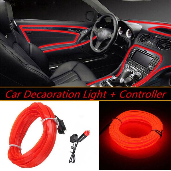 led car auto interior decoration atmosphere wire strip thread flexible neon light lamp rope sticker cigarette lighter controller
led car auto interior decoration atmosphere wire strip thread flexible neon light lamp rope sticker cigarette lighter controller