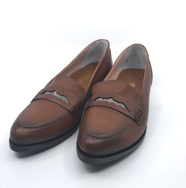 women's genuine leather shoes tan pla48-519, Black
