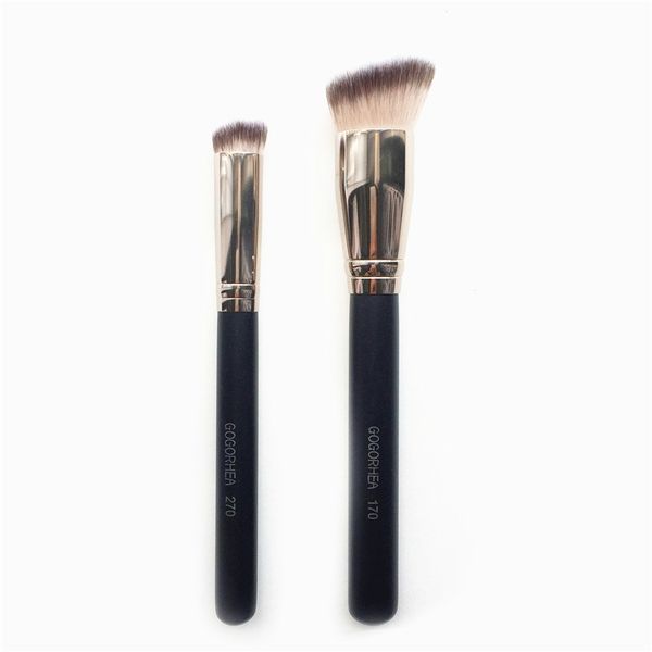 makeup brushes gogorhea brush 170 rounded slant foundation & 270 concealer - synthetic flawless buffing blending
makeup brushes gogorhea brush 170 rounded slant foundation & 270 concealer - synthetic flawless buffing blending