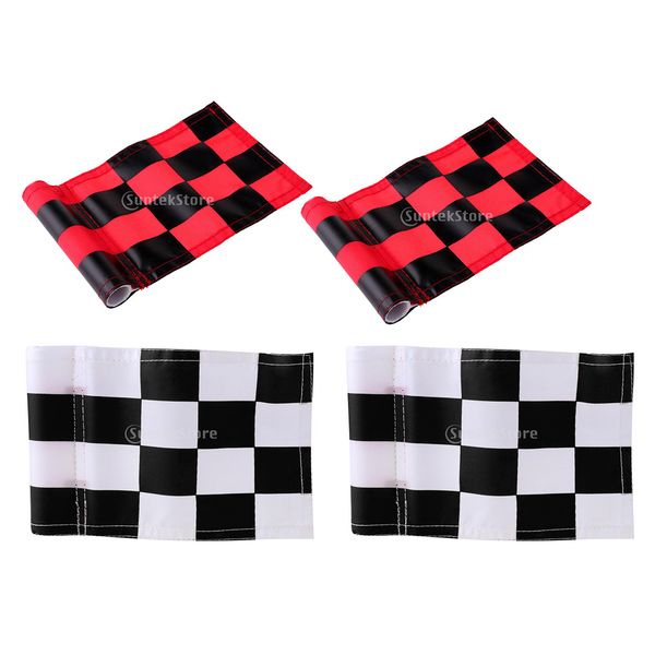 4pcs 18x12cm golf practicing training flag nylon putting green solid chequered flags
4pcs 18x12cm golf practicing training flag nylon putting green solid chequered flags